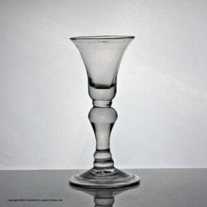 Georgian inverted baluster wine glass