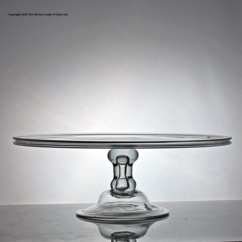 Large Georgian heavy baluster tazza
