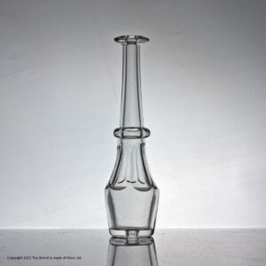 Georgian cut glass toddy lifter