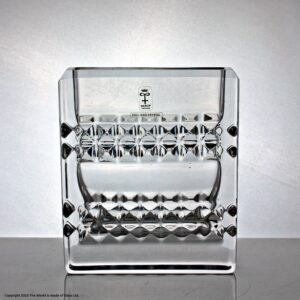Bengt Edenfalk for Skruf, Corona series block vase