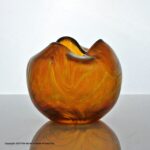 Otto Thamm for Fritz Heckert, small Changeant vase