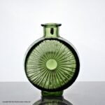 Helena Tynell for Riihimaki, Aurinkopullo vase, green