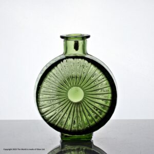Helena Tynell for Riihimaki, Aurinkopullo vase, green
