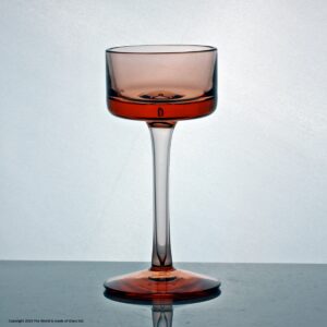 Wedgwood Brancaster candlestick, topaz, small