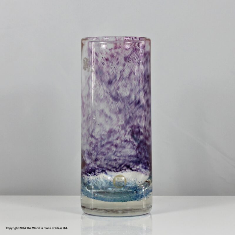 Peter Tysoe small polychrome glass vase