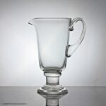 Melting Pot Glassworks mouth-blown water jug