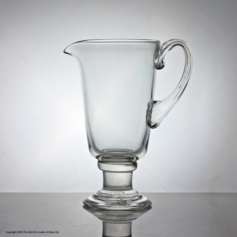 Melting Pot Glassworks mouth-blown water jug