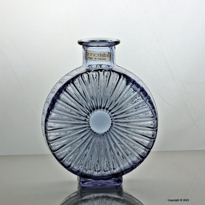 Helena Tynell for Riihimaki, small Aurinkopullo vase, light blue