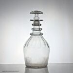 Georgian three ring Prussian style decanter