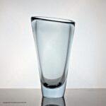 Per Lűtken for Holmegaard, mouth-blown Thule glass vase – The