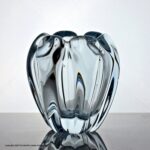 Vicke Lindstrand for Orrefors, ice blue Stella Polaris vase