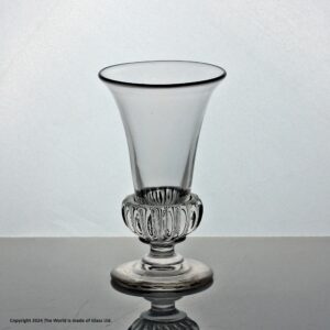Georgian, gadrooned jelly glass