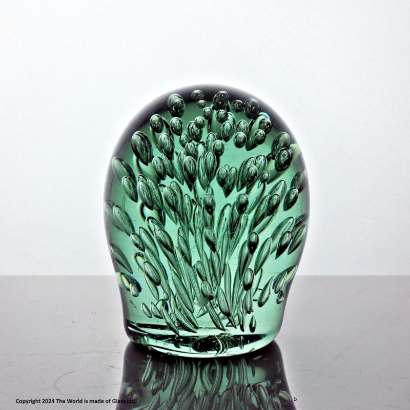 Victorian controlled bubble paperweight dump