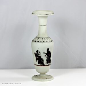 Victorian Harrach small Etruscan vase