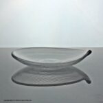 Tapio Wirkkala for Iittala glass leaf bowl