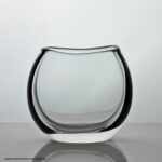 Vicke Lindstrand for Kosta small Kontor vase, amethyst