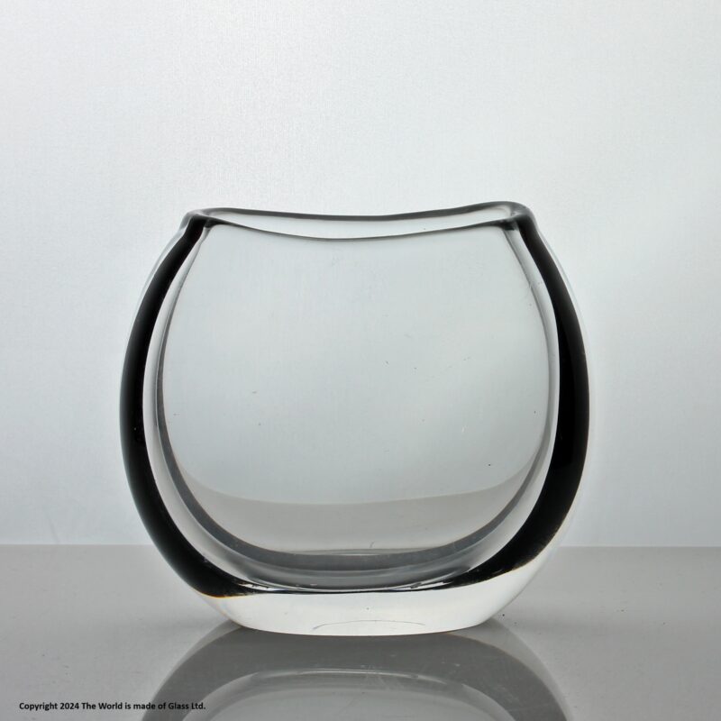 Vicke Lindstrand for Kosta small Kontor vase, amethyst