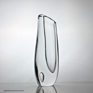 Vicke Lindstrand for Kosta tall bubble vase