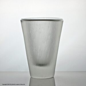 Tapio Wirkkala for Iittala, rare incised model 3535 vase
