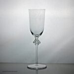 Lalique Roxanne pattern champagne glass