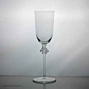 Lalique Roxanne pattern champagne glass