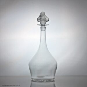 Lalique Roxanne pattern decanter