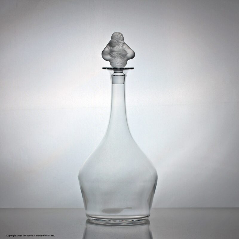 Lalique Roxanne pattern decanter