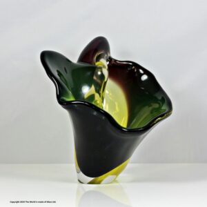 Vic Bamforth cased studio glass vase