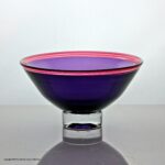 Mike Hunter, Twists studio glass Spirit bowl