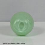Ingeborg Lundin for Orrefors powder green Beak vase