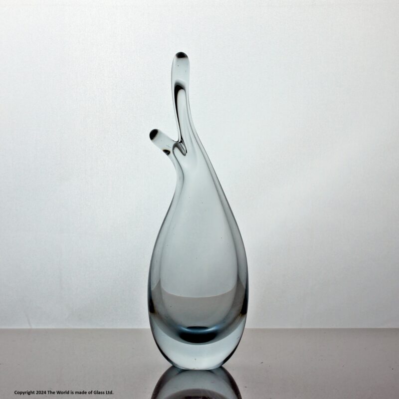 Per Lūtken for Holmegaard small beak vase, Akva (blue)