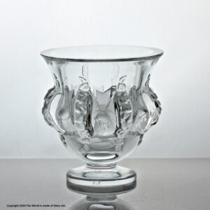Lalique Dampierre vase