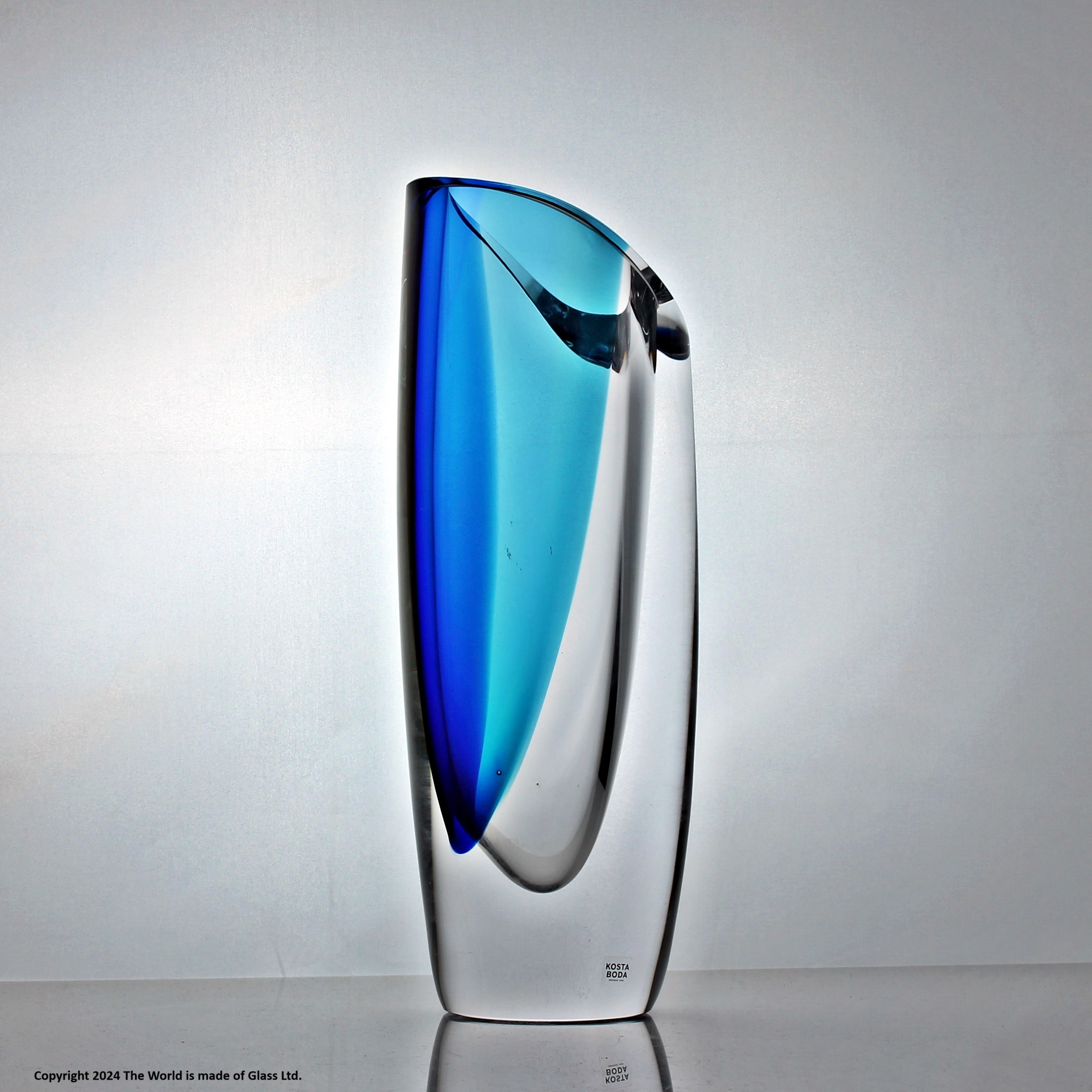 Goran Warff for Kosta Boda, Seaside vase, 28 cm – The World is