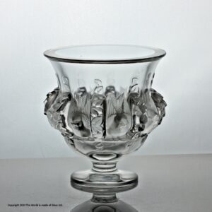 Lalique Dampierre vase