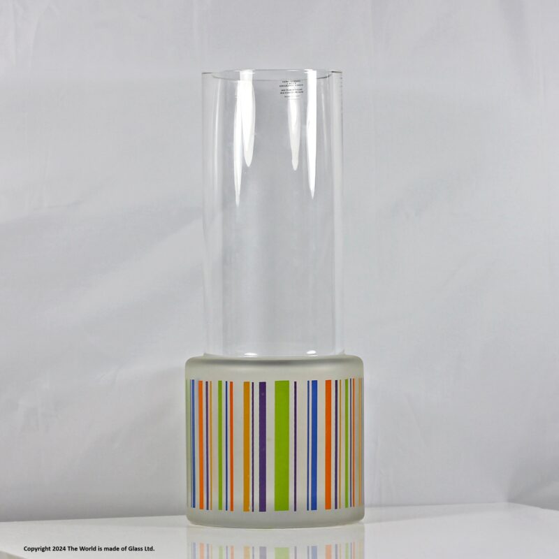 Barbara Farni for (Ettore) Sotsass, Murano, large glass vase