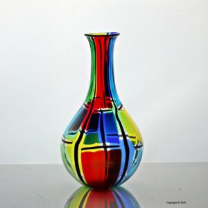 F&M Ballarin, Murano, pezzato glass vase