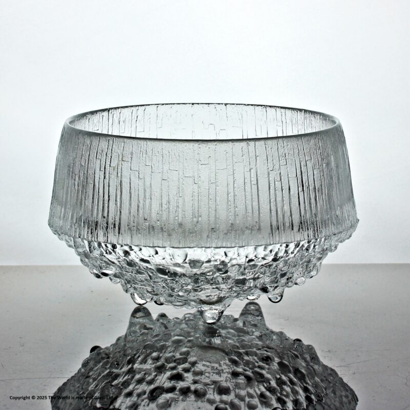 Tapio Wirkkala for Iittala, Ultima Thule glass bowl