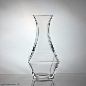 Baccarat lead crystal tall vase