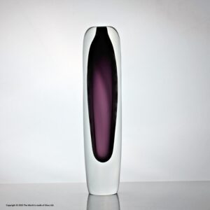 Scarce Gunnar Nylund/Asta Strom for Strombergshytan tall sommerso vase