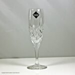 Edinburgh Crystal Broughton pattern champagne flute