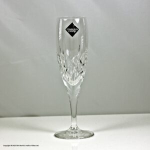 Edinburgh Crystal Broughton pattern champagne flute