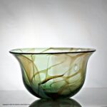 Siddy Langley, very large studio glass bowl