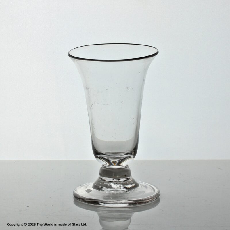 Georgian, English, plain bowl jelly glass