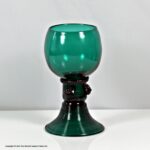 Georgian Bristol green glass roemer