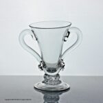 Georgian double handle jelly glass