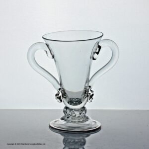 Georgian double handle jelly glass