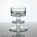 Wedgwood Sheringham candlesticks, one disk, clear