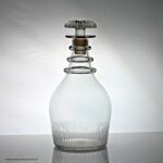 Georgian three-ring Prussian style decanter