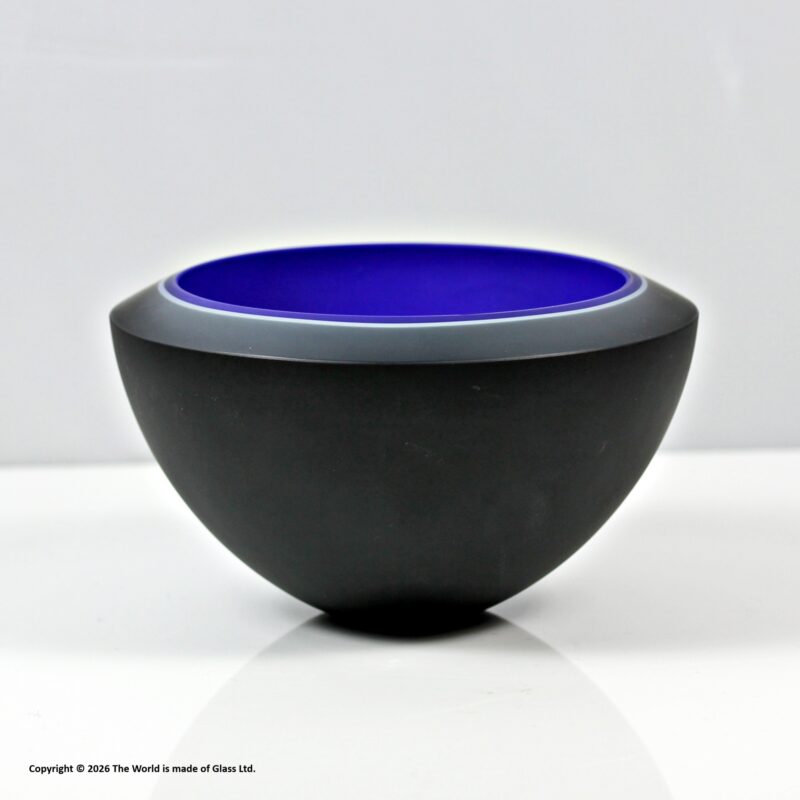 Rachel Woodman studio glass bowl
