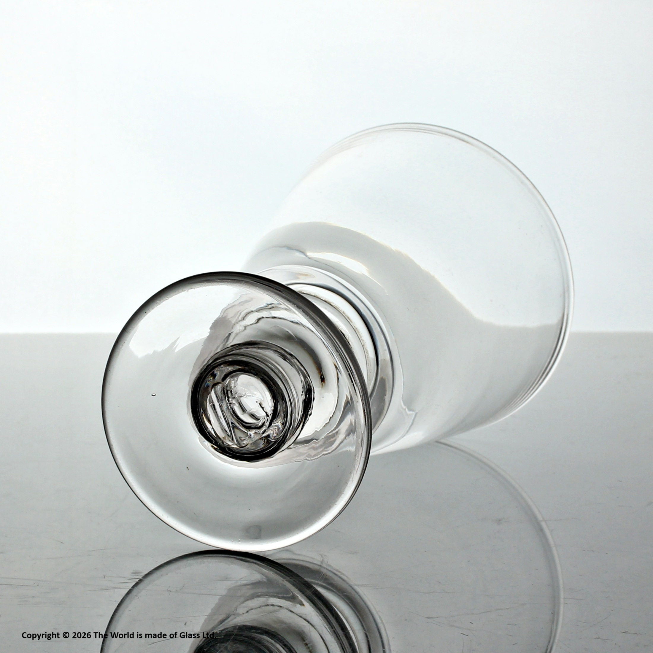 Georgian small bucket bowl glass rummer – The World is Made of Glass